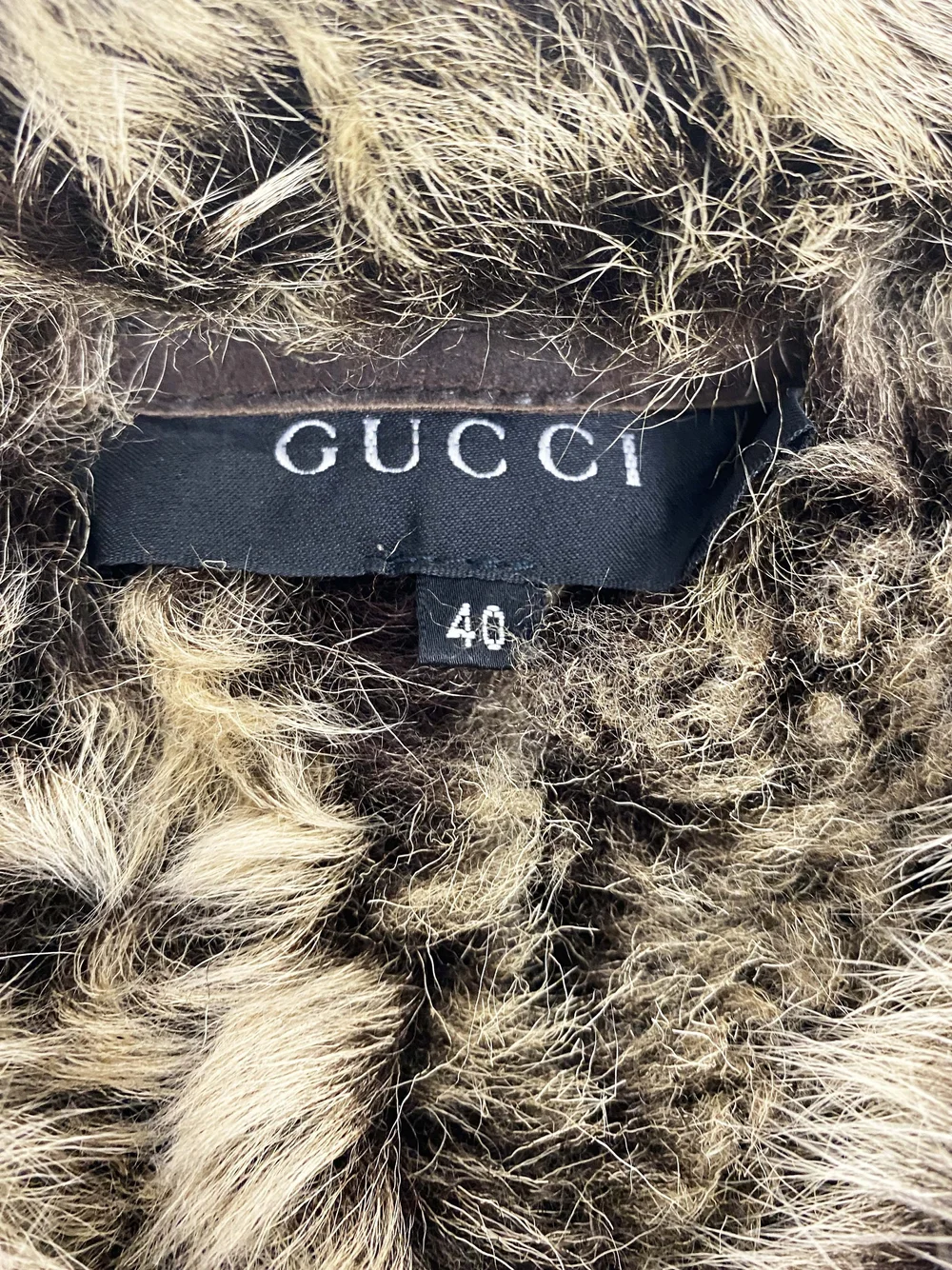 GUCCIシカ皮 Gucci brown suede shearling jacket — JAMES VELORIA